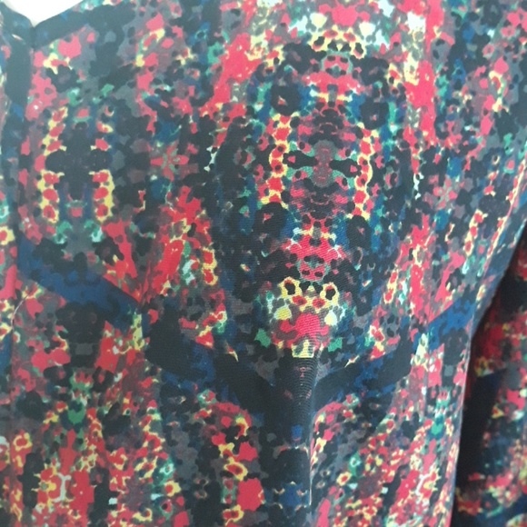 Fun Color Splash Blouse - Picture 4 of 5